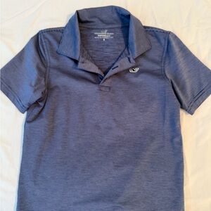 Vineyard Vines Boys Blue Performance Polo Shirt 6
